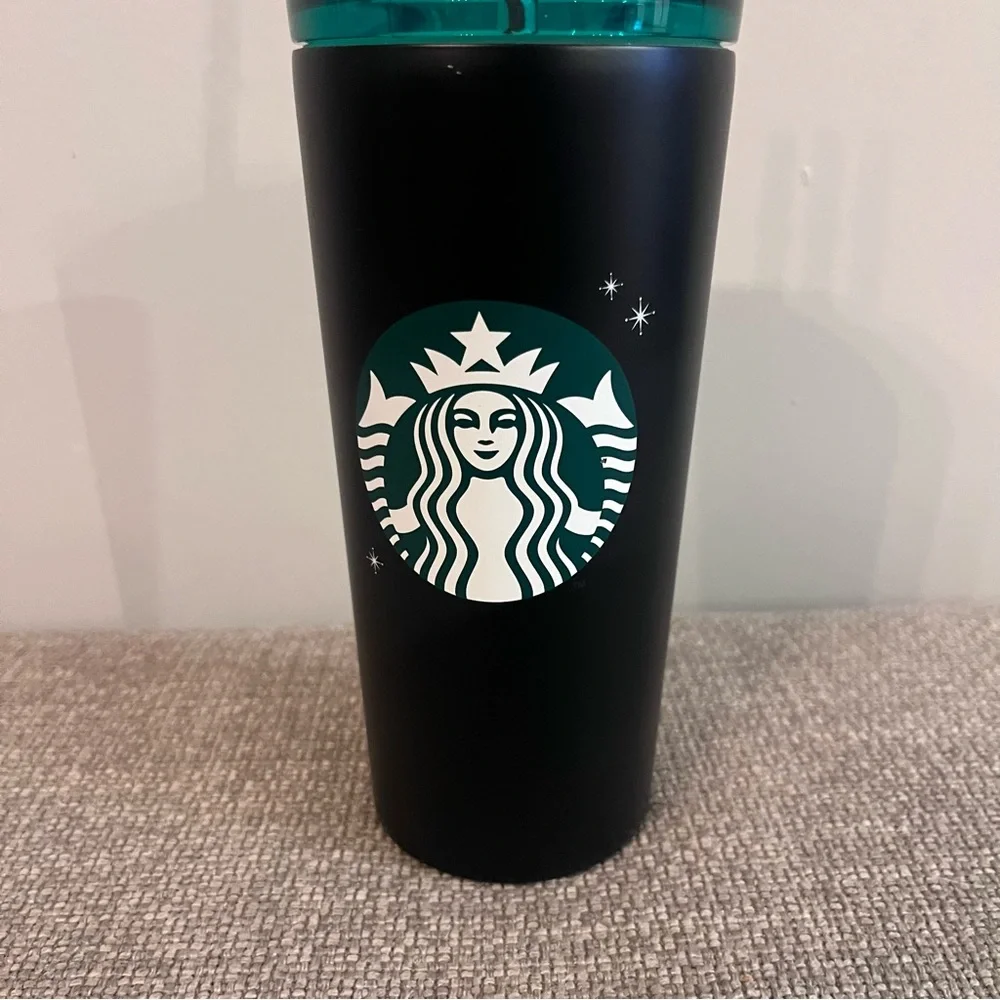Starbucks Korea 2018 Value Holiday Black Stainless Steel Cold Cup 355ml